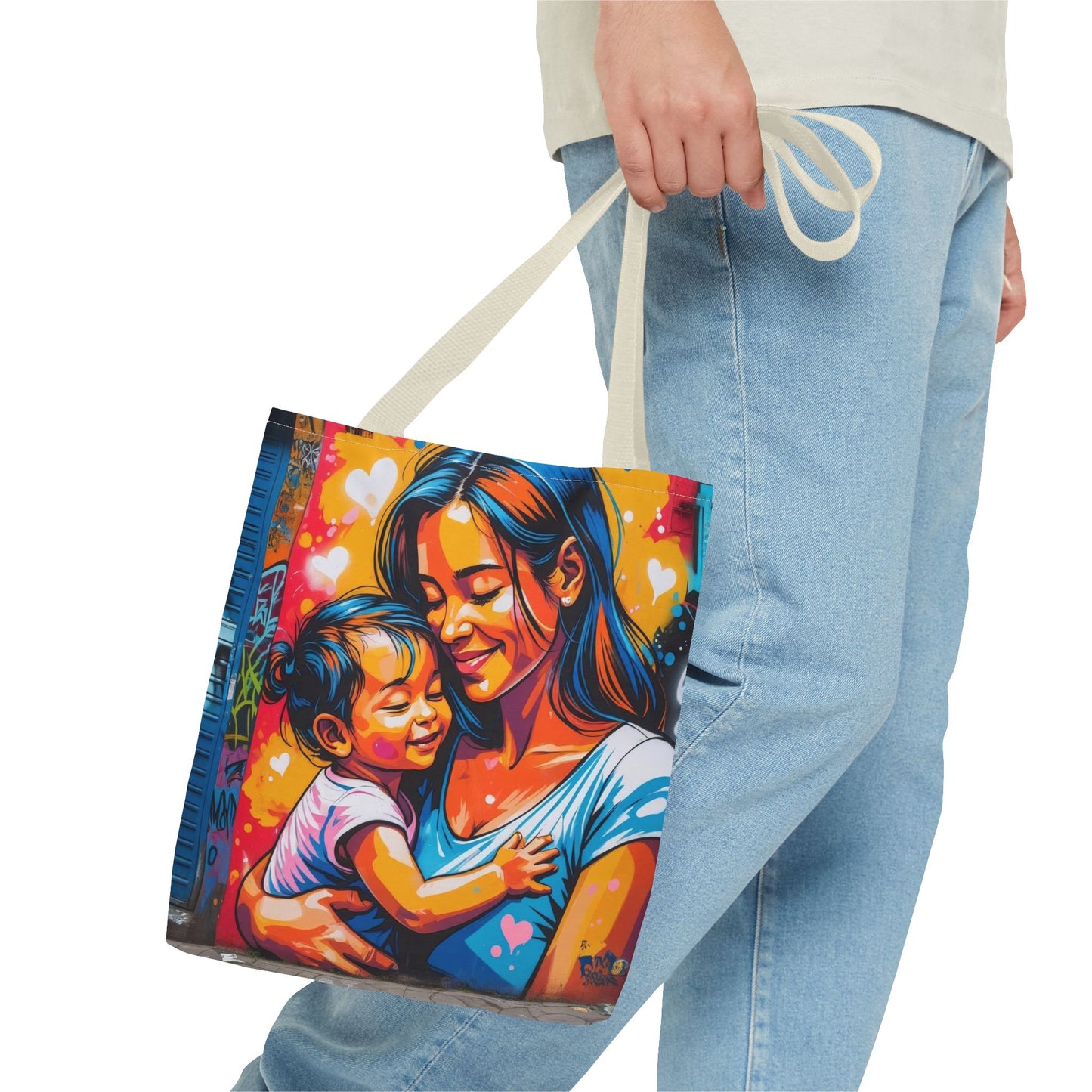 Artistic Surge - Eco-Friendly Canvas Tote Bag - HUG