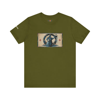 Aquarius - Gothic Zodiac T-Shirt. Zodiac in the Shadows