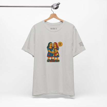 GEMINI - T-shirt, The Zodiac in Colors