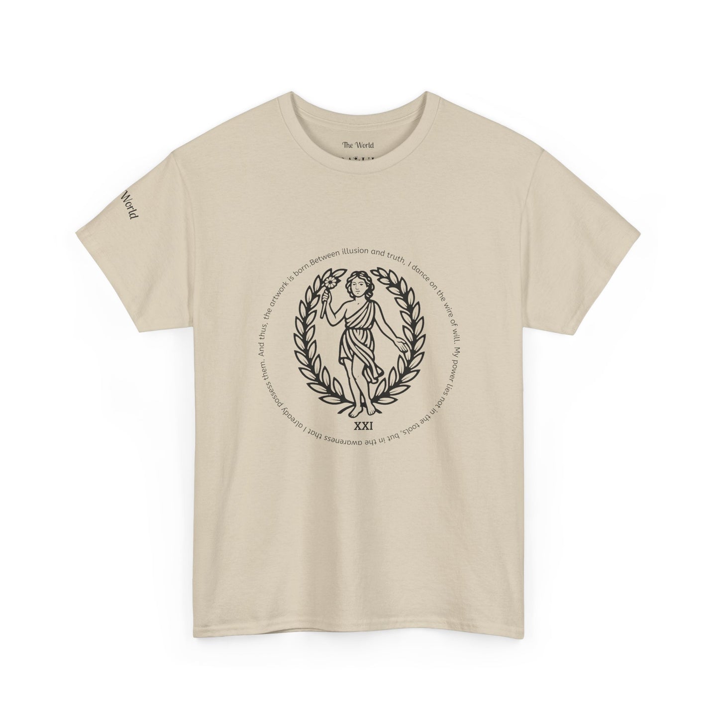 The World - ArcanaPop T-Shirt – Where Tarot Magic Meets Pop Art