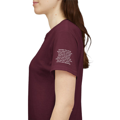 Rebel Graphic Tee - Unisex Heavy Cotton T-Shirt for the Wild at Heart. Rebel Tees, Born to Be Worn