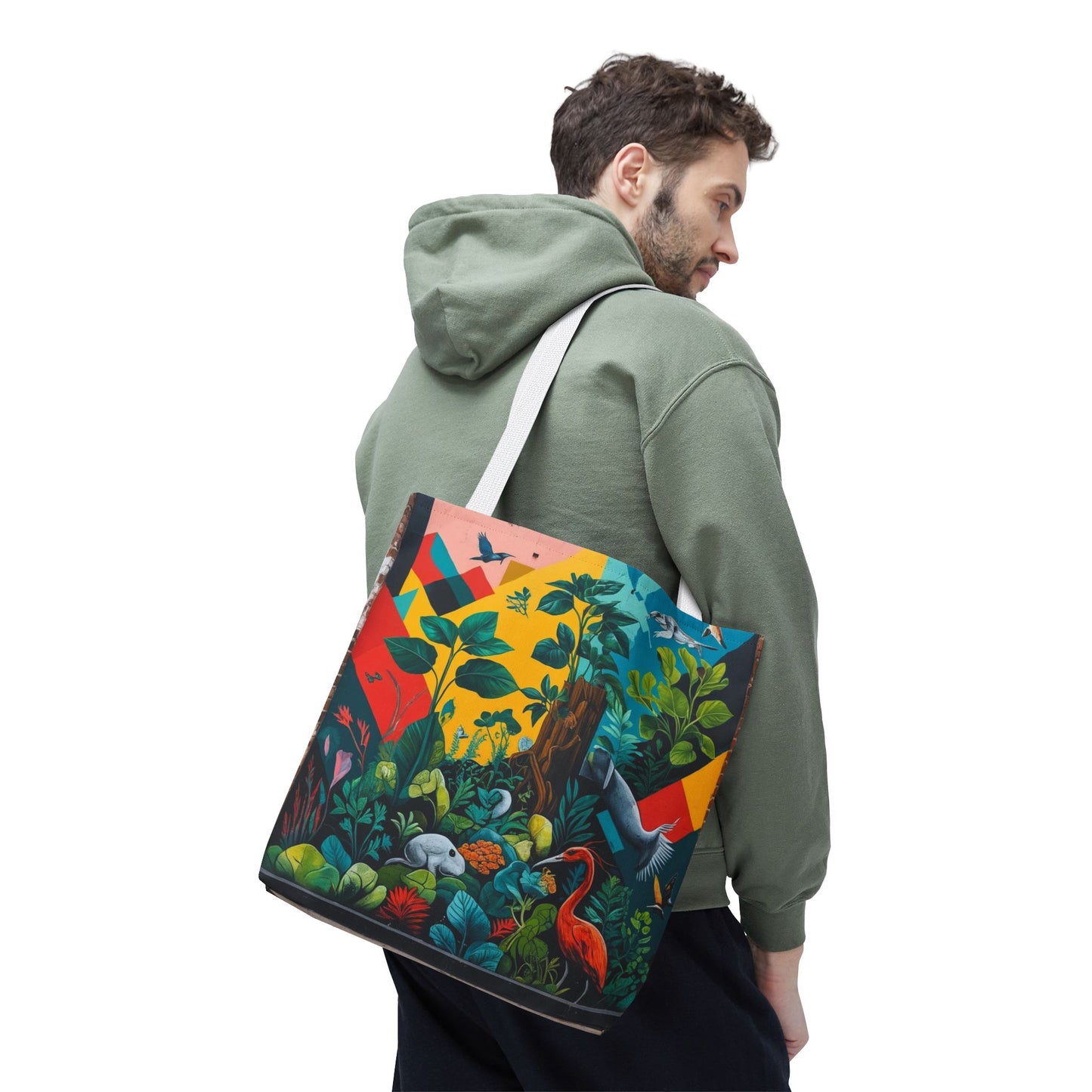 Artistic Surge - Eco-Friendly Canvas Tote Bag - NATURE