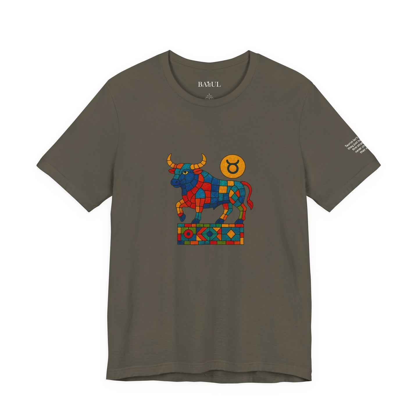 TAURUS - T-shirt, The Zodiac in Colors