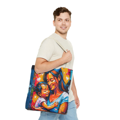 Artistic Surge - Eco-Friendly Canvas Tote Bag - HUG