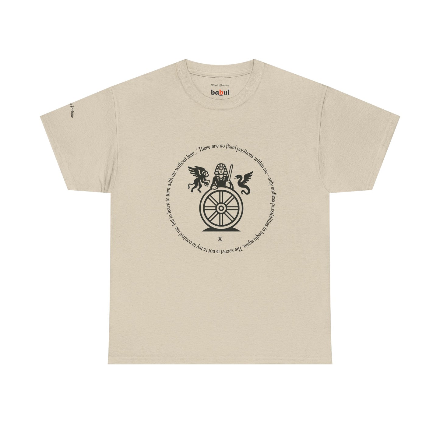 Wheel of Fortune - ArcanaPop T-Shirt – Where Tarot Magic Meets Pop Art