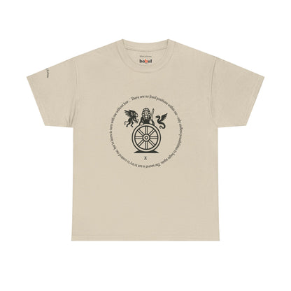 Wheel of Fortune - ArcanaPop T-Shirt – Where Tarot Magic Meets Pop Art