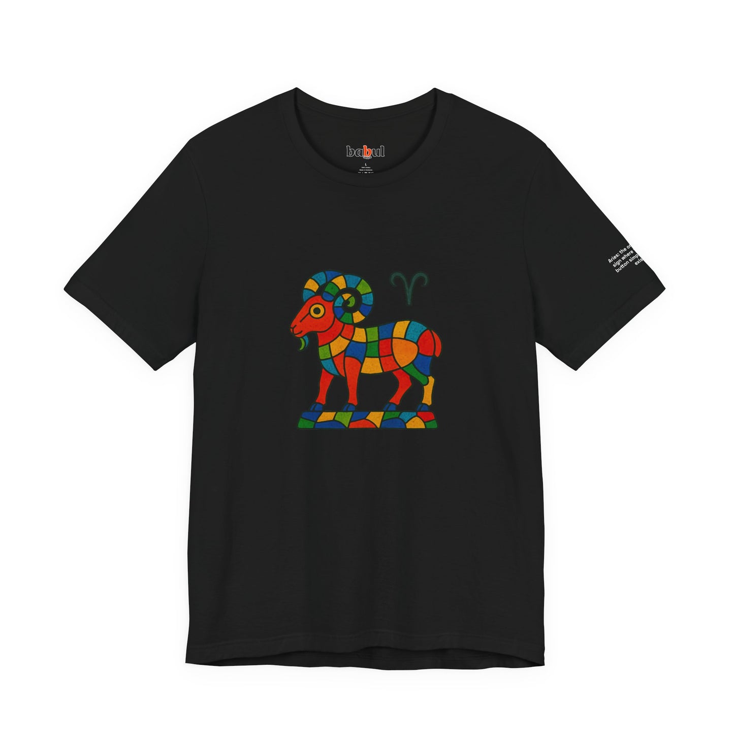 ARIES - T-shirt, The Zodiac Signs According to Saint Phalle