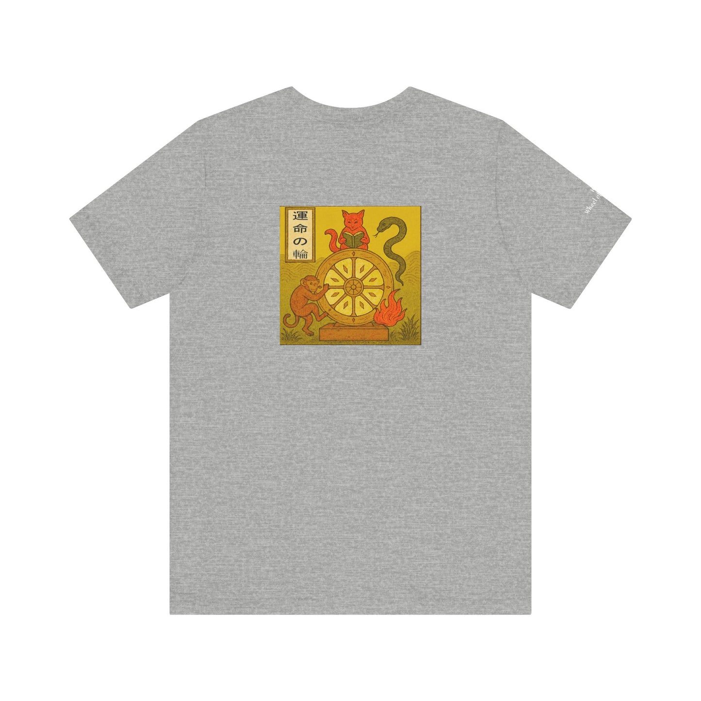 Wheel of Fortune - Tarot in Ukiyo-e Style