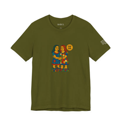 GEMINI - T-shirt, The Zodiac in Colors