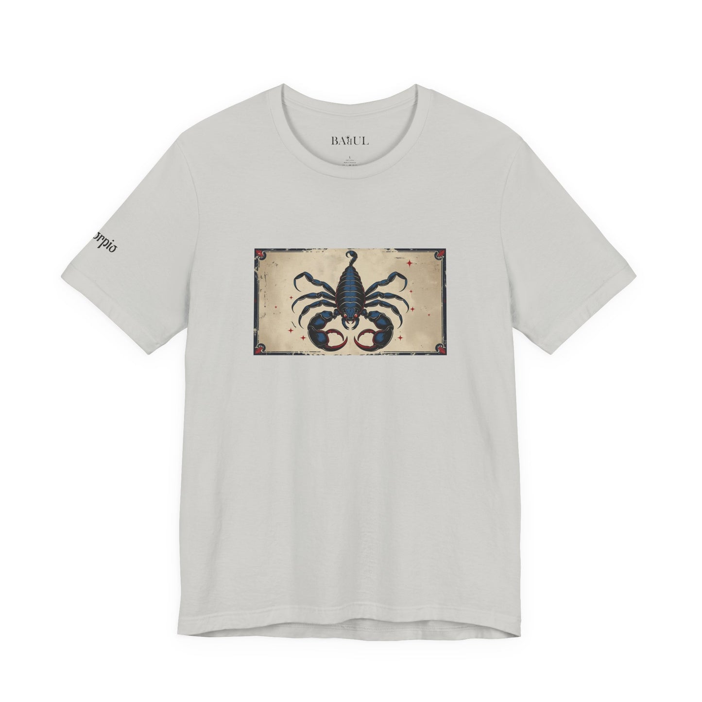 Scorpio - Gothic Zodiac T-Shirt. Zodiac in the Shadows