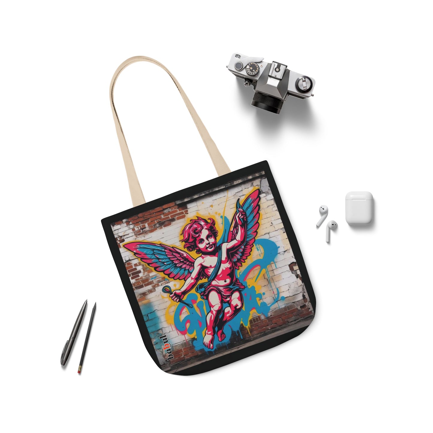 Artistic Surge - Eco-Friendly Canvas Tote Bag - ANGEL