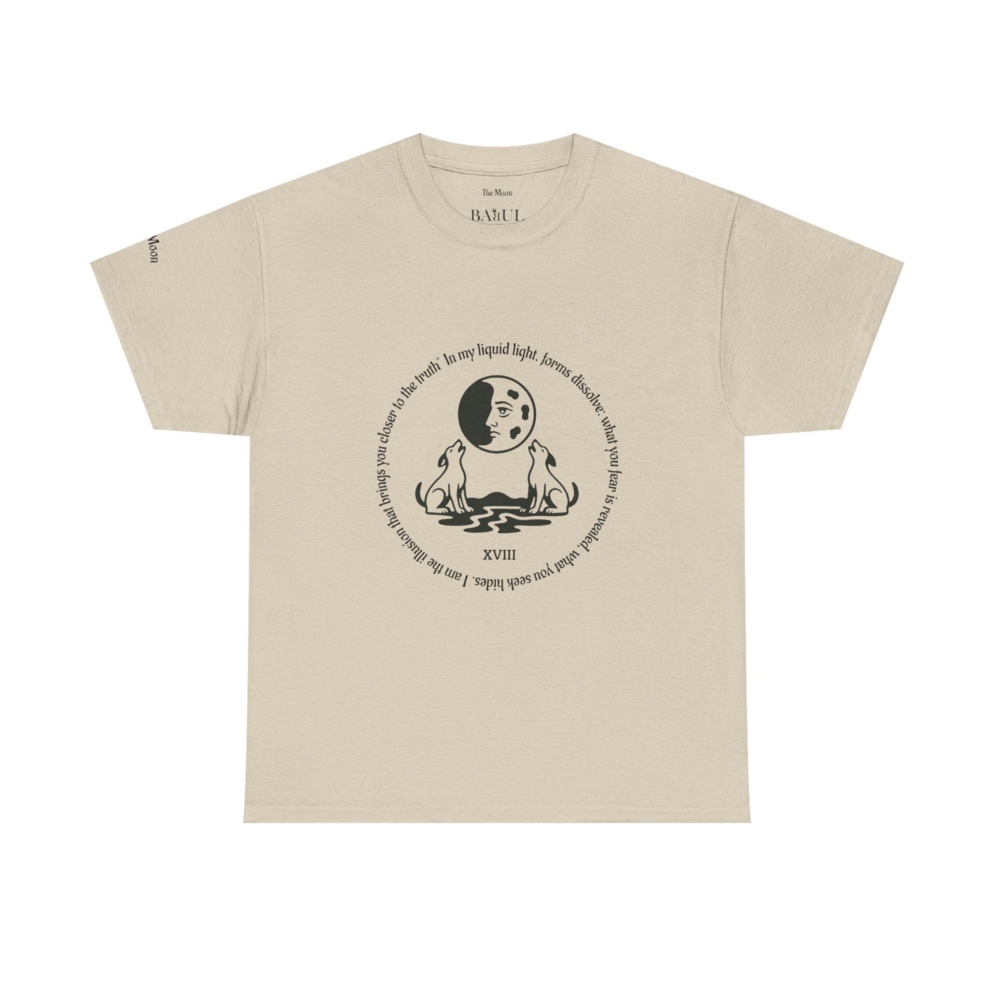 The Moon - ArcanaPop T-Shirt – Where Tarot Magic Meets Pop Art