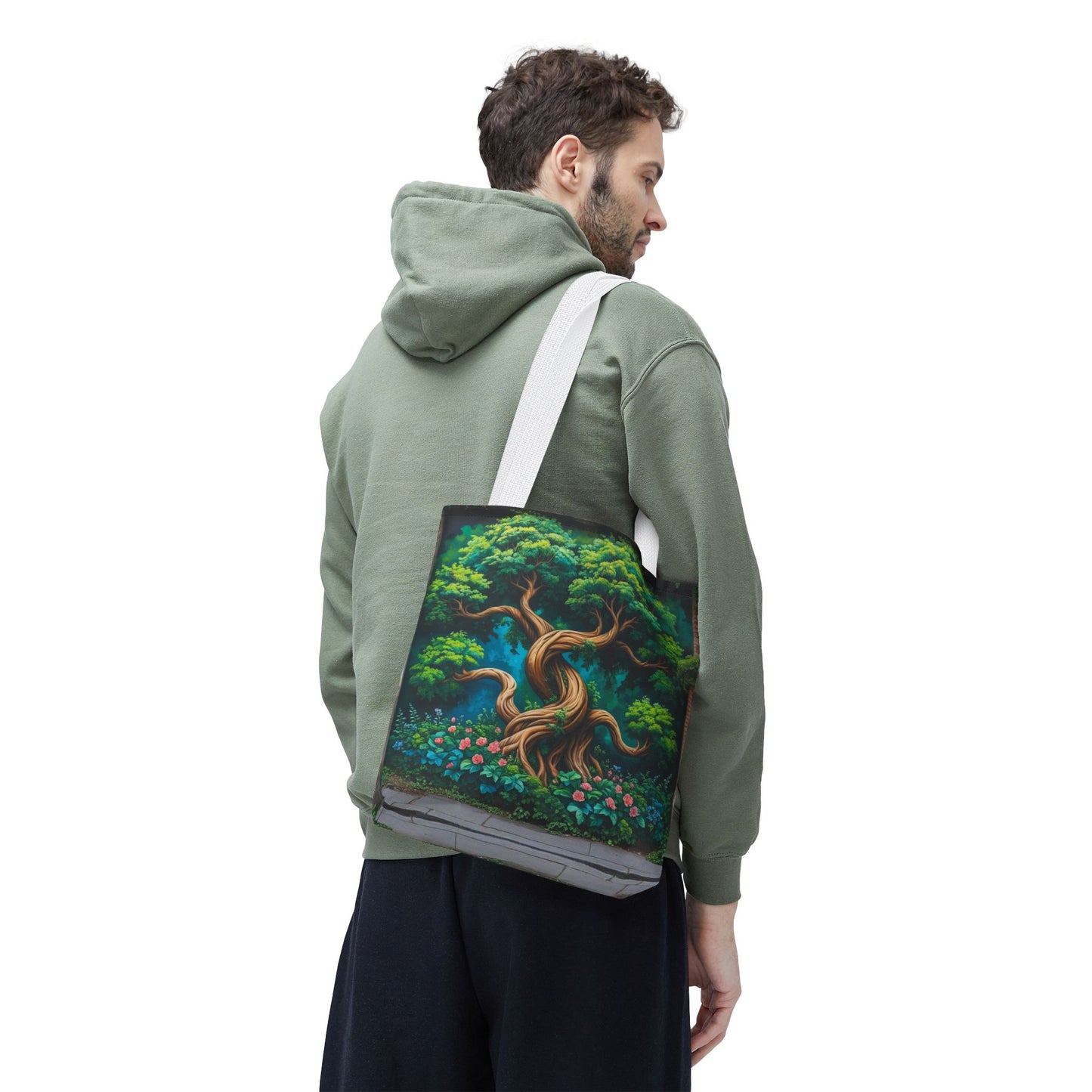 Artistic Surge - Eco-Friendly Canvas Tote Bag - TREE