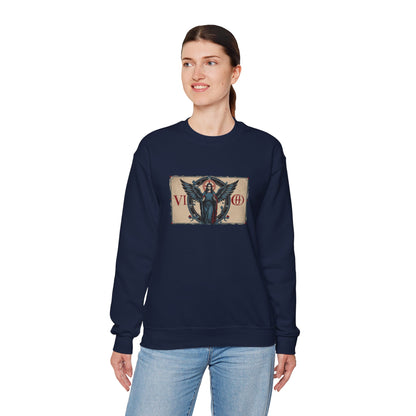 Virgo - Gothic Zodiac Blue Sweatshirt