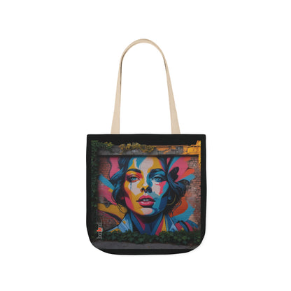 Artistic Surge - Eco-Friendly Canvas Tote Bag - FEMALE FACE