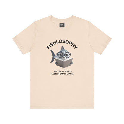 Fishlosophy Unisex Jersey Short Sleeve Tee –  See the vastness even in small spaces