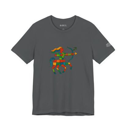 SAGITTARIUS - T-shirt, The Zodiac in Colors