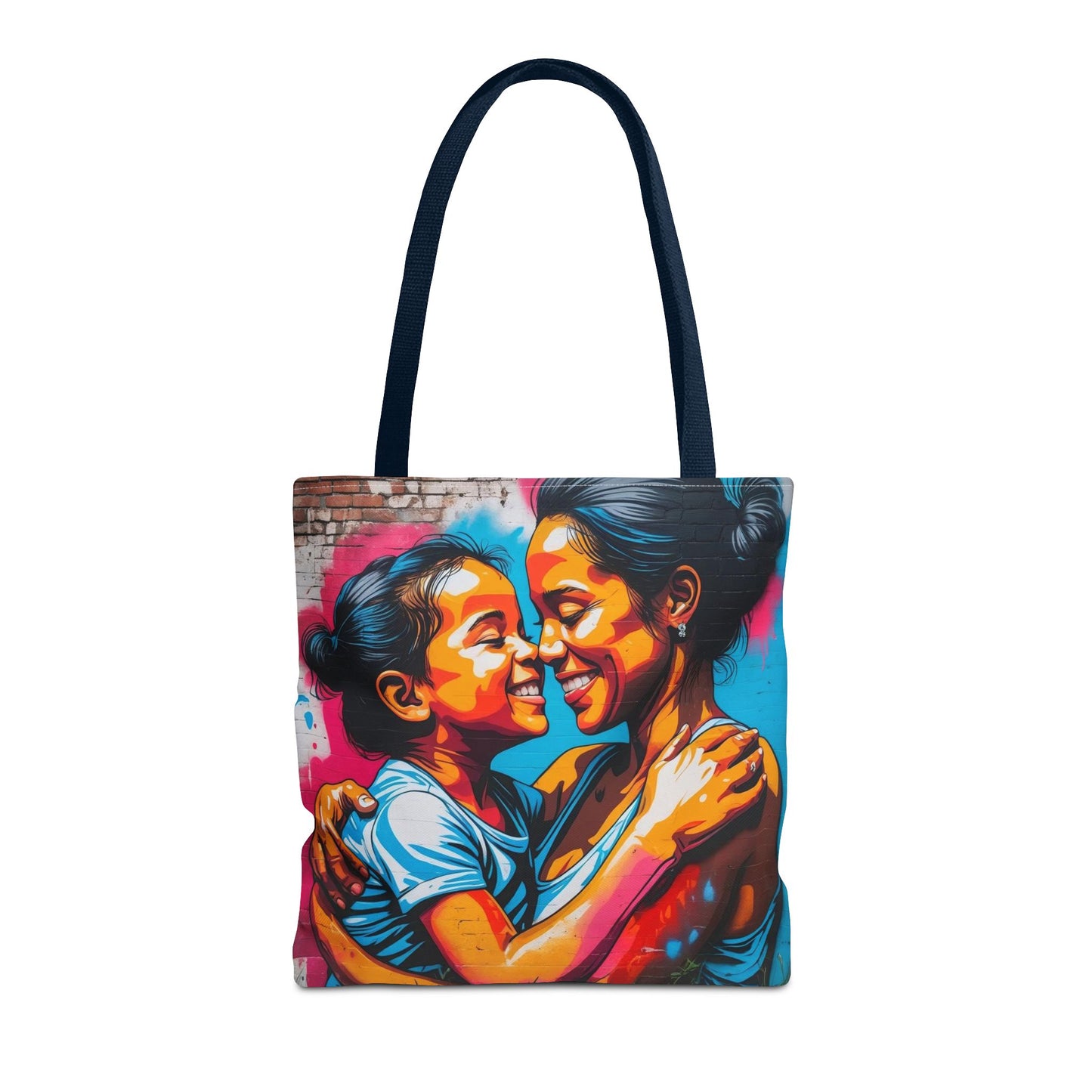 Artistic Surge - Eco-Friendly Canvas Tote Bag - SMILING HUG