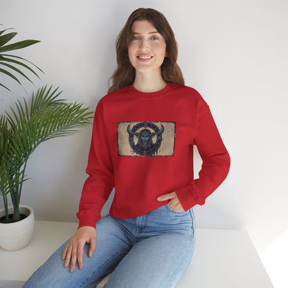 Capricorn - Gothic Zodiac Blue Sweatshirt