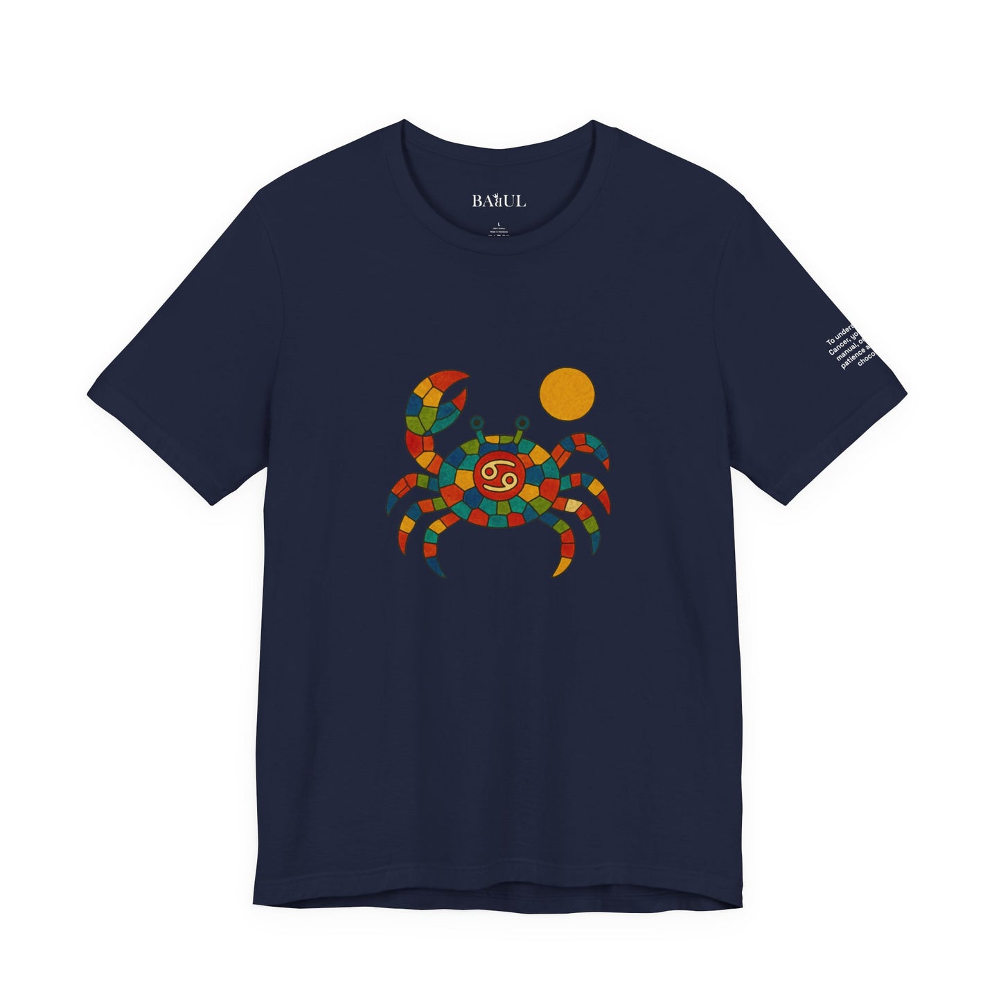 CANCER - T-shirt, The Zodiac in Colors