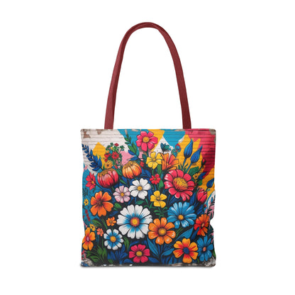 Artistic Surge - Eco-Friendly Canvas Tote Bag - FLOWERS