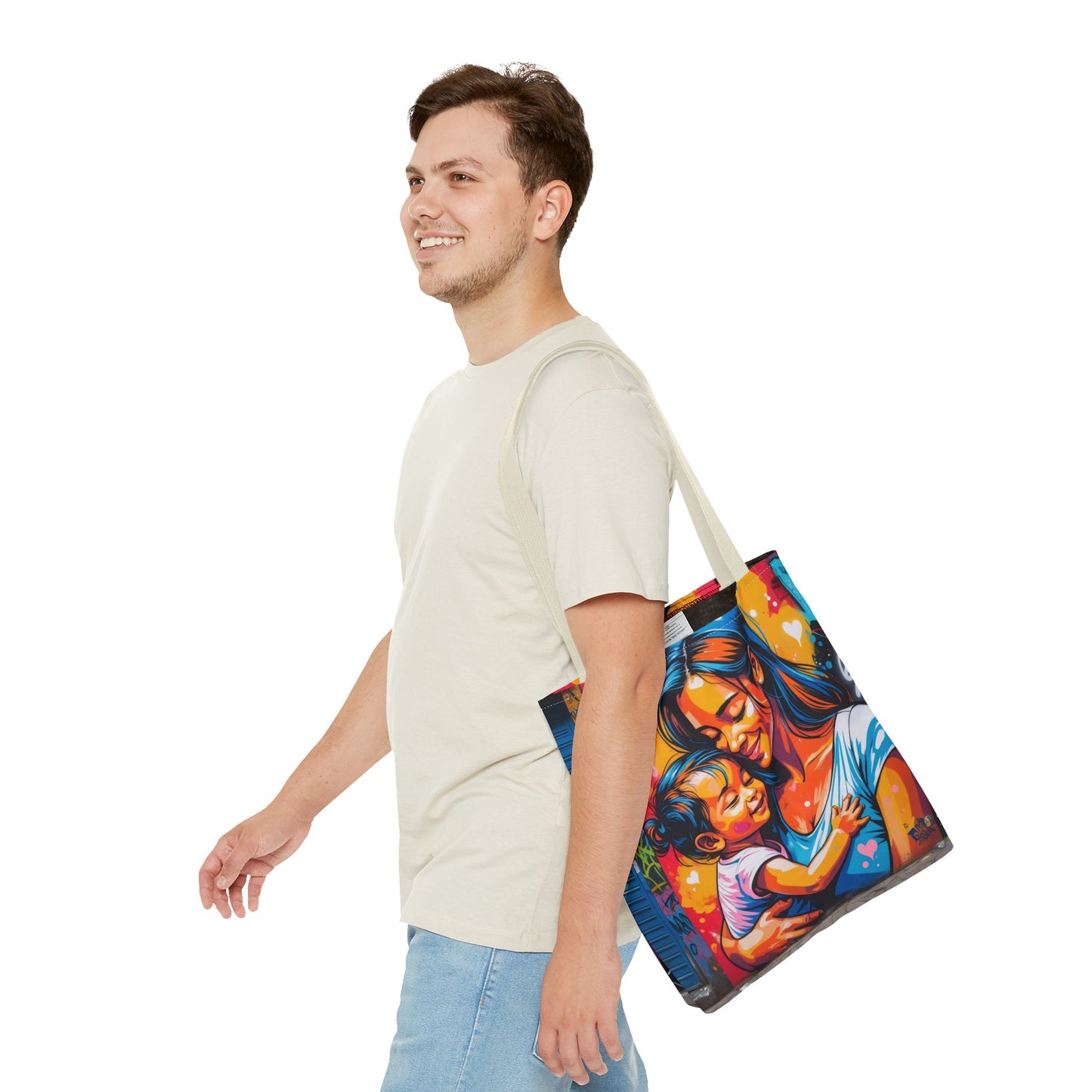 Artistic Surge - Eco-Friendly Canvas Tote Bag - HUG