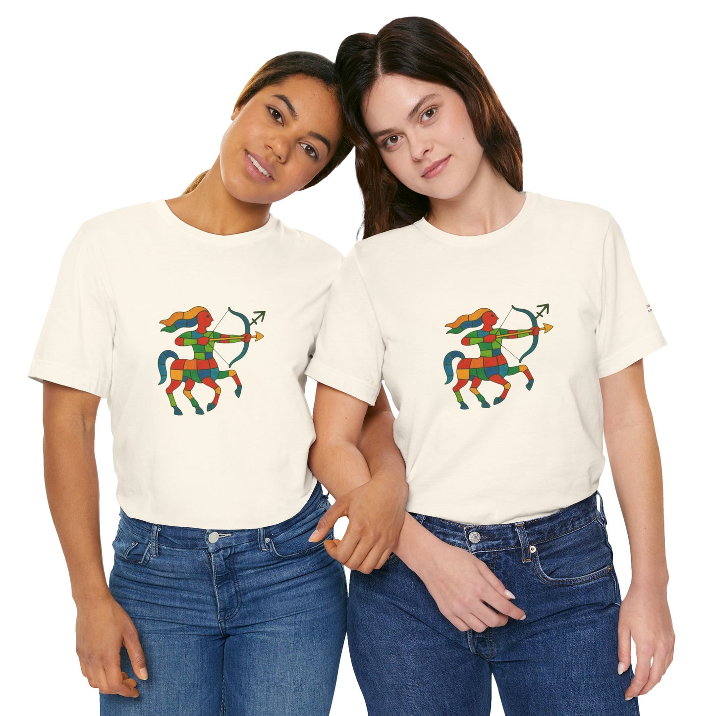 SAGITTARIUS - T-shirt, The Zodiac in Colors