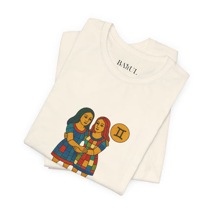 GEMINI - T-shirt, The Zodiac in Colors