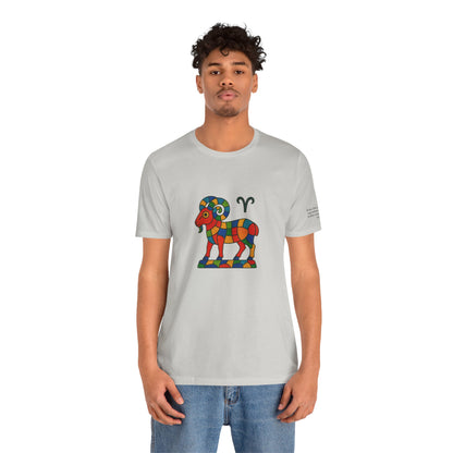 ARIES - T-shirt, The Zodiac in Colors