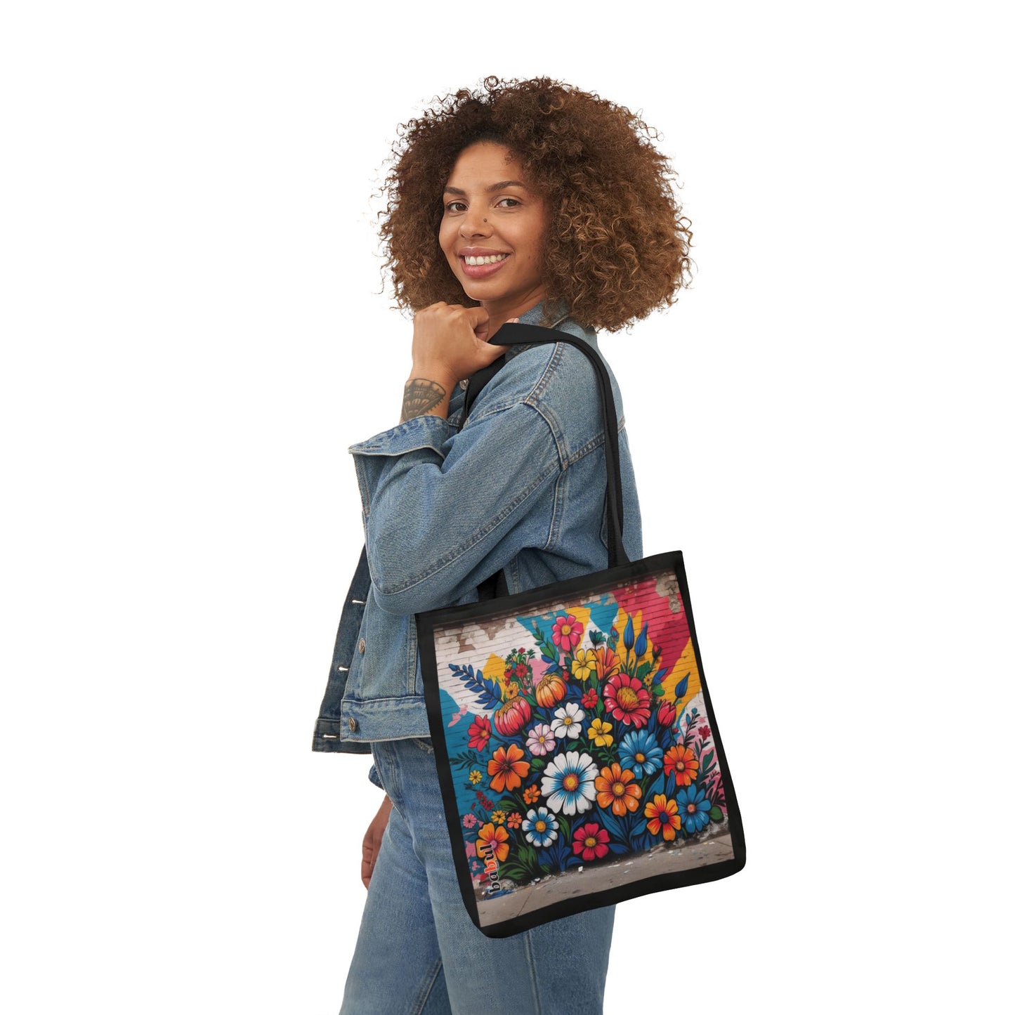 Artistic Surge - Eco-Friendly Canvas Tote Bag - FLOWERS