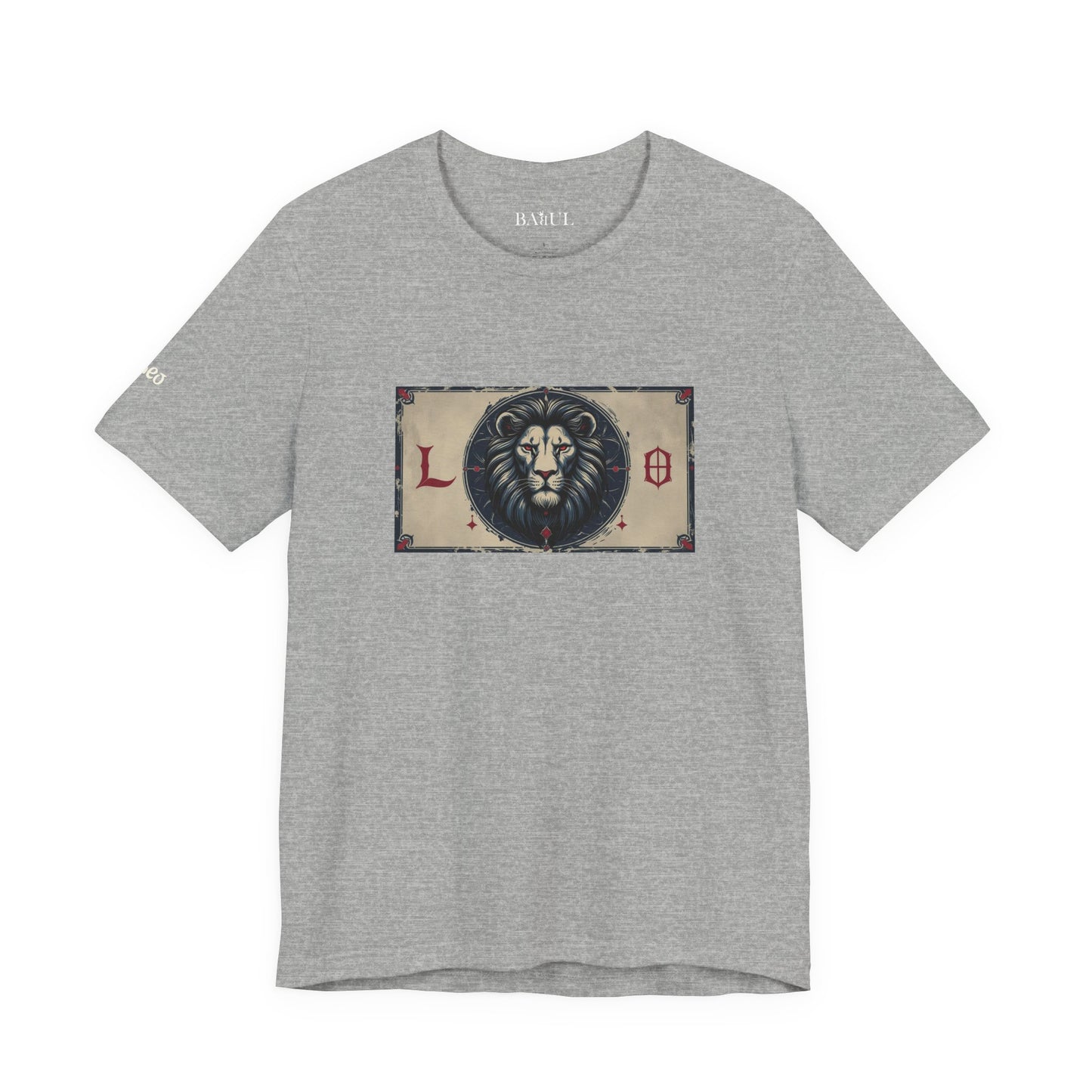 Leo - Gothic Zodiac T-Shirt. Zodiac in the Shadows