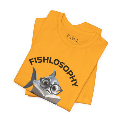 Fishlosophy Unisex Jersey Short Sleeve Tee –  See the vastness even in small spaces