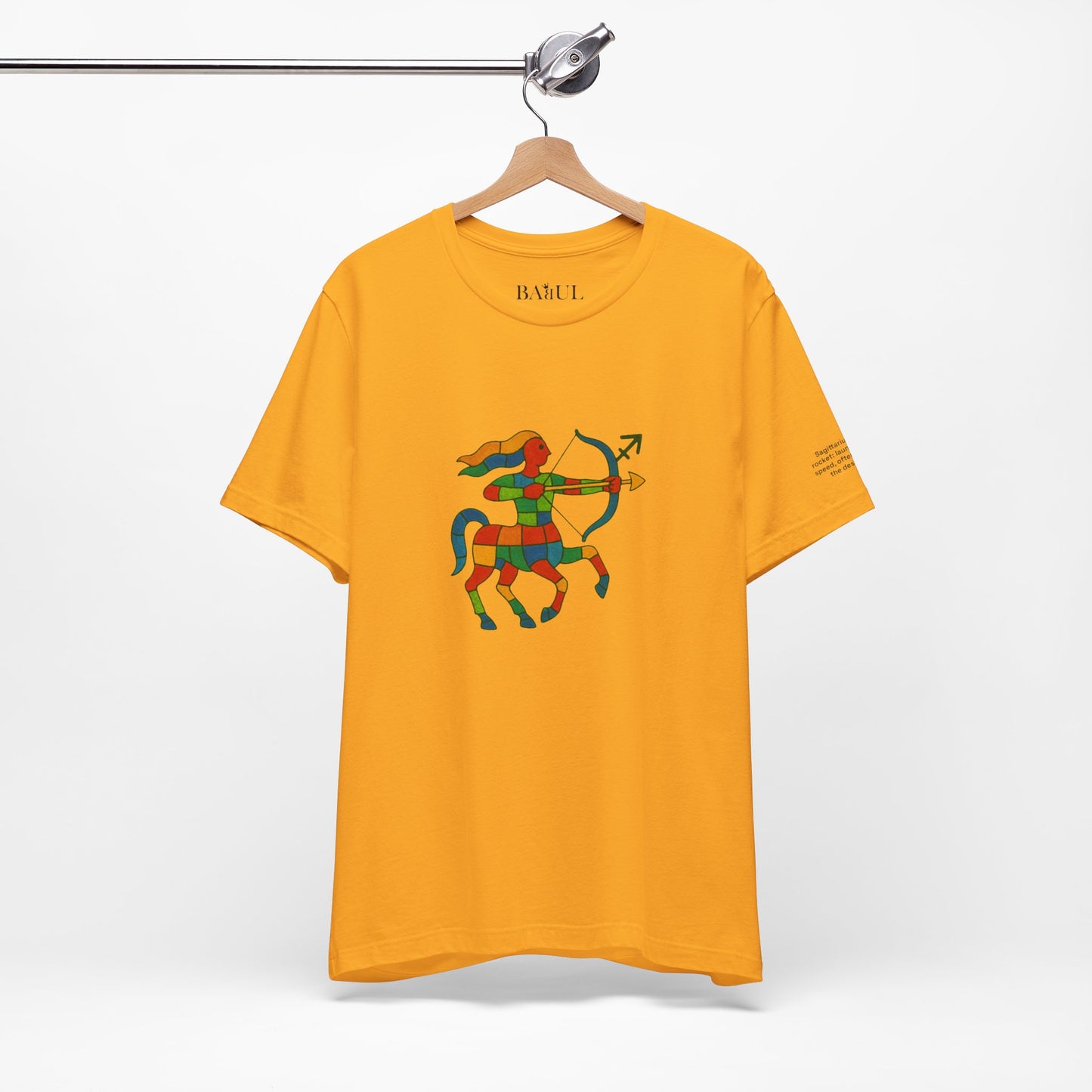 SAGITTARIUS - T-shirt, The Zodiac in Colors