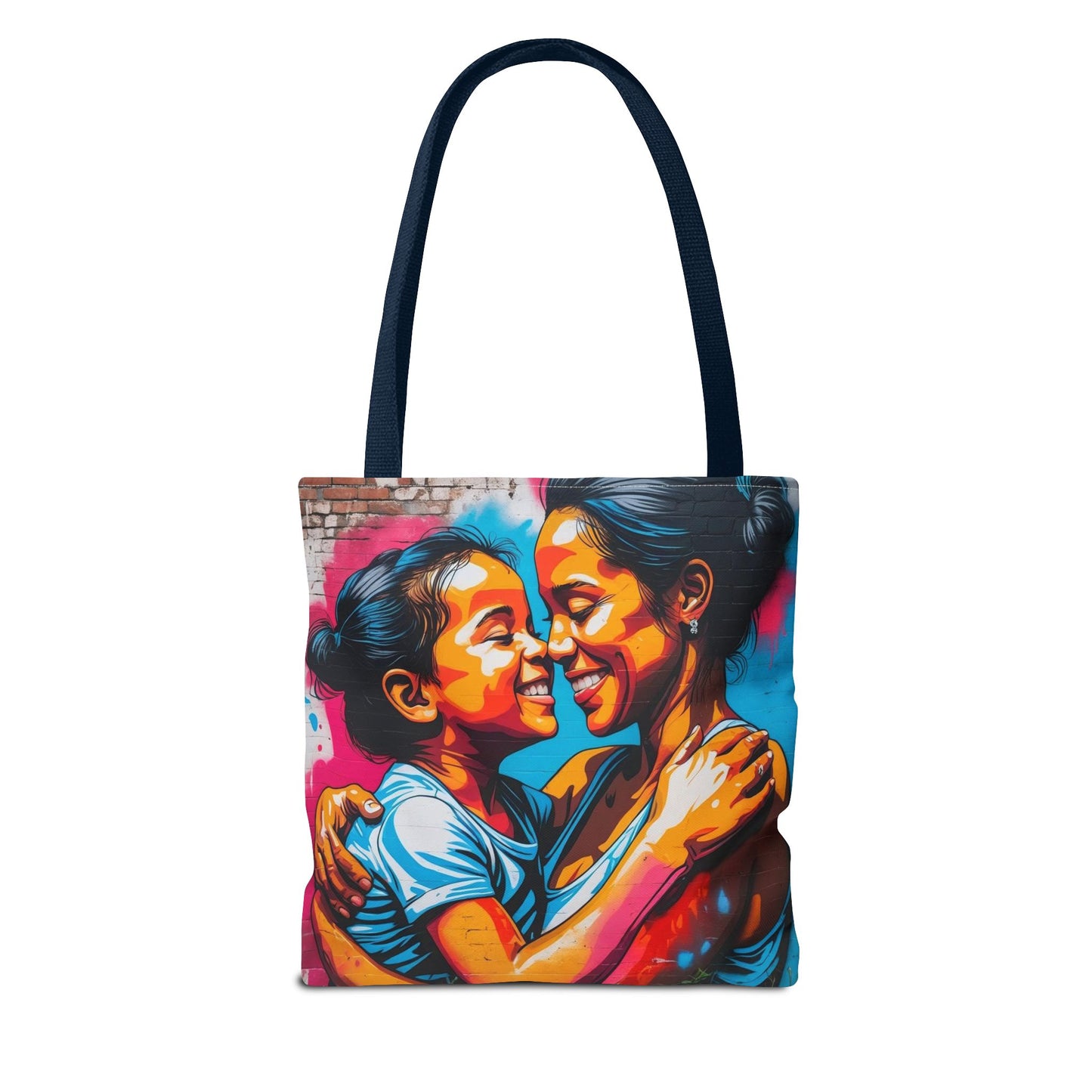 Artistic Surge - Eco-Friendly Canvas Tote Bag - SMILING HUG