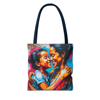 Artistic Surge - Eco-Friendly Canvas Tote Bag - SMILING HUG