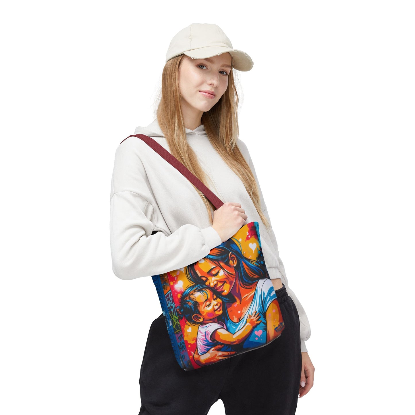 Artistic Surge - Eco-Friendly Canvas Tote Bag - HUG