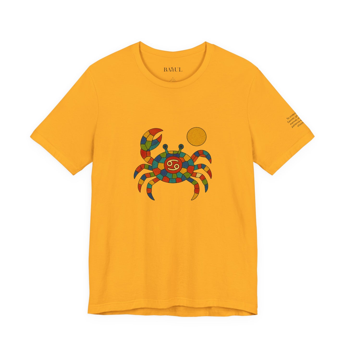 CANCER - T-shirt, The Zodiac in Colors