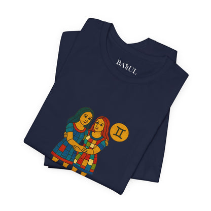 GEMINI - T-shirt, The Zodiac in Colors