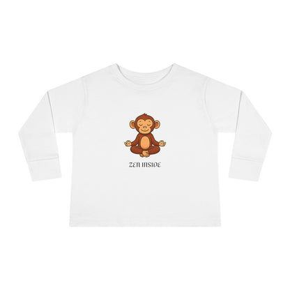 Zen Inside Long Sleeve Tee - MONKEY