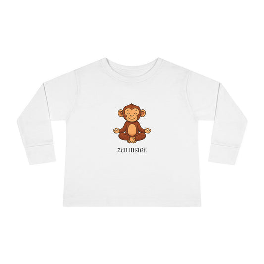Zen Inside Long Sleeve Tee - MONKEY