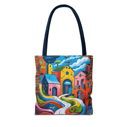 Artistic Surge - Eco-Friendly Canvas Tote Bag - HOUSES