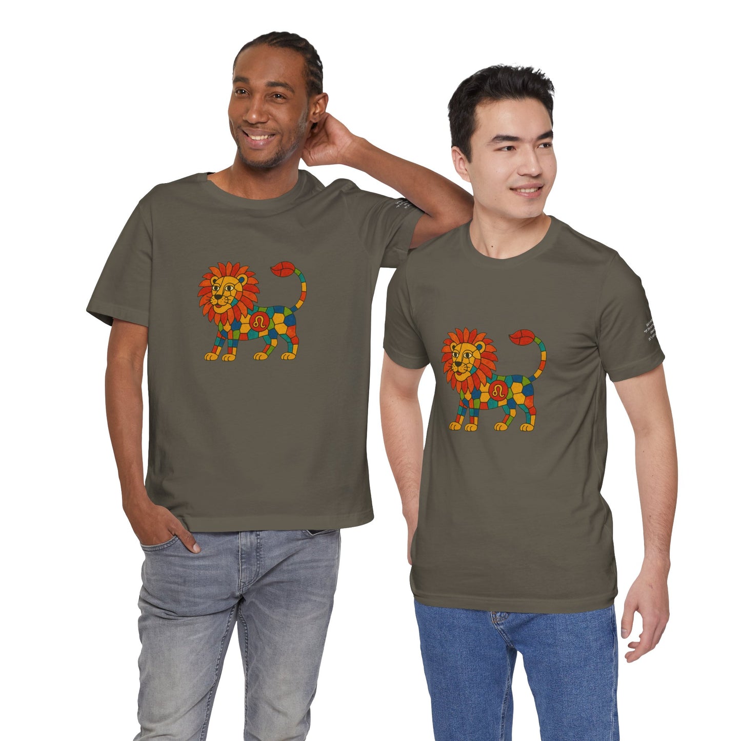 LEO - T-shirt, The Zodiac in Colors