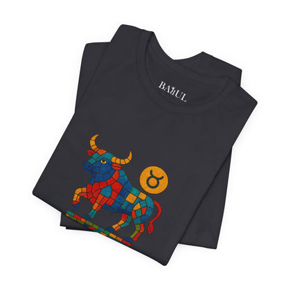 TAURUS - T-shirt, The Zodiac in Colors