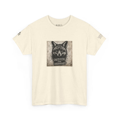 Rebel Graphic Tee - Unisex Heavy Cotton T-Shirt for the Wild at Heart. Rebel Tees, Born to Be Worn - Outfox The Ordinary