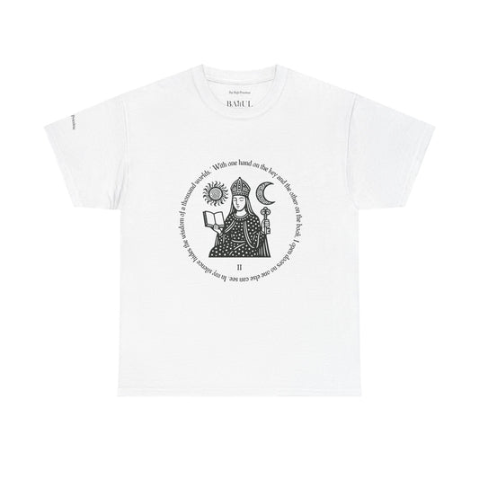 The High Priestess - ArcanaPop T-Shirt – Where Tarot Magic Meets Pop Art