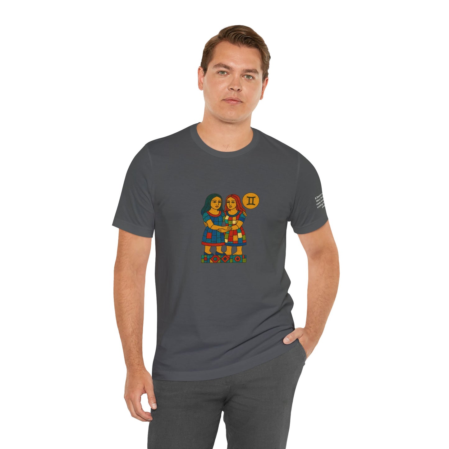 GEMINI - T-shirt, The Zodiac in Colors
