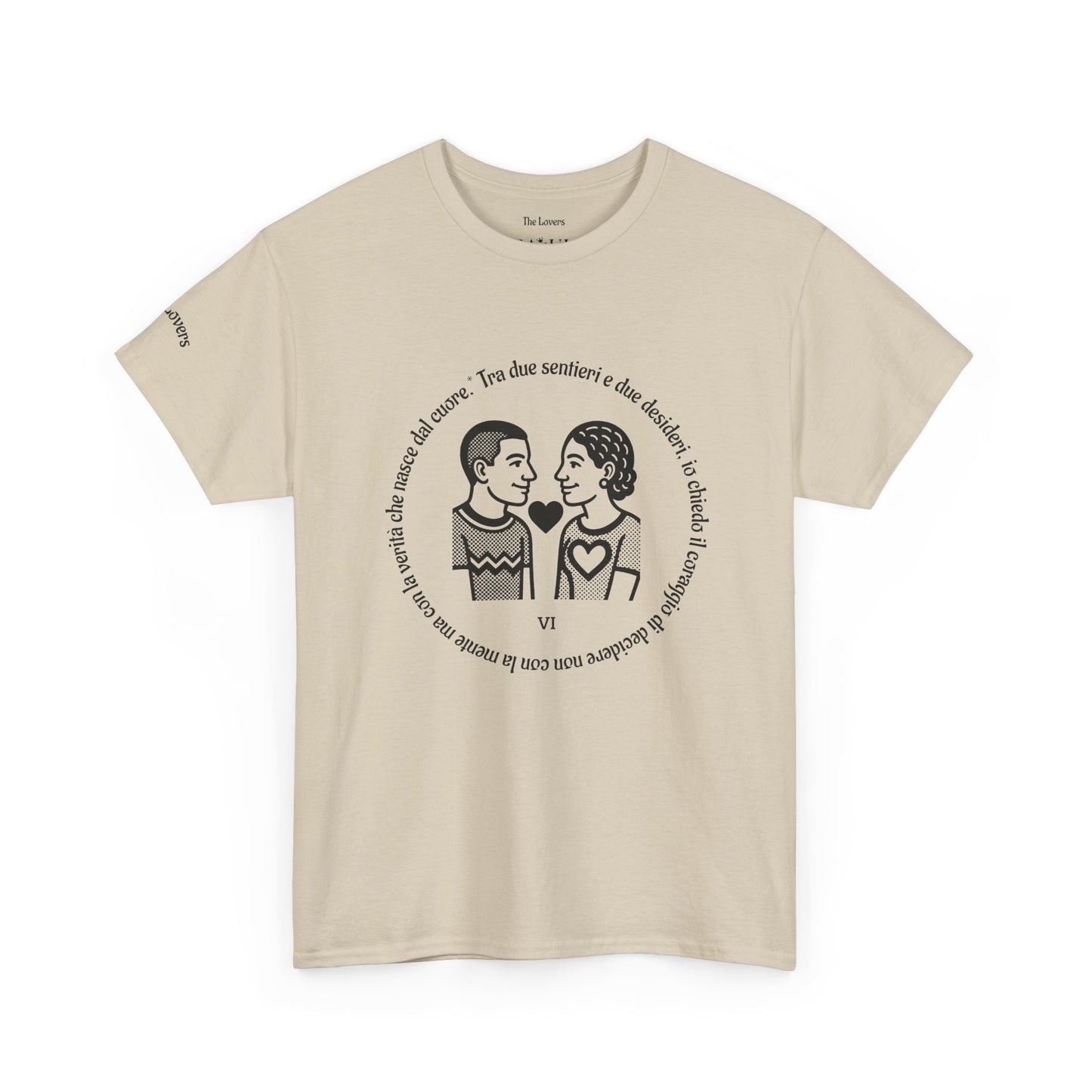 The Lovers - ArcanaPop T-Shirt – Where Tarot Magic Meets Pop Art