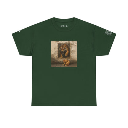 Rebel Graphic Tee - Unisex Heavy Cotton T-Shirt for the Wild at Heart. Rebel Tees, Born to Be Worn