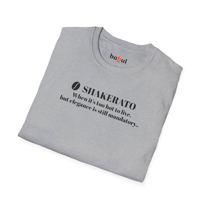 CoffeeTherapy T-Shirt – Irony Is the Best Cure (Right After Coffee)