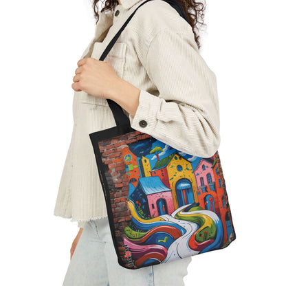 Artistic Surge - Eco-Friendly Canvas Tote Bag - HOUSES